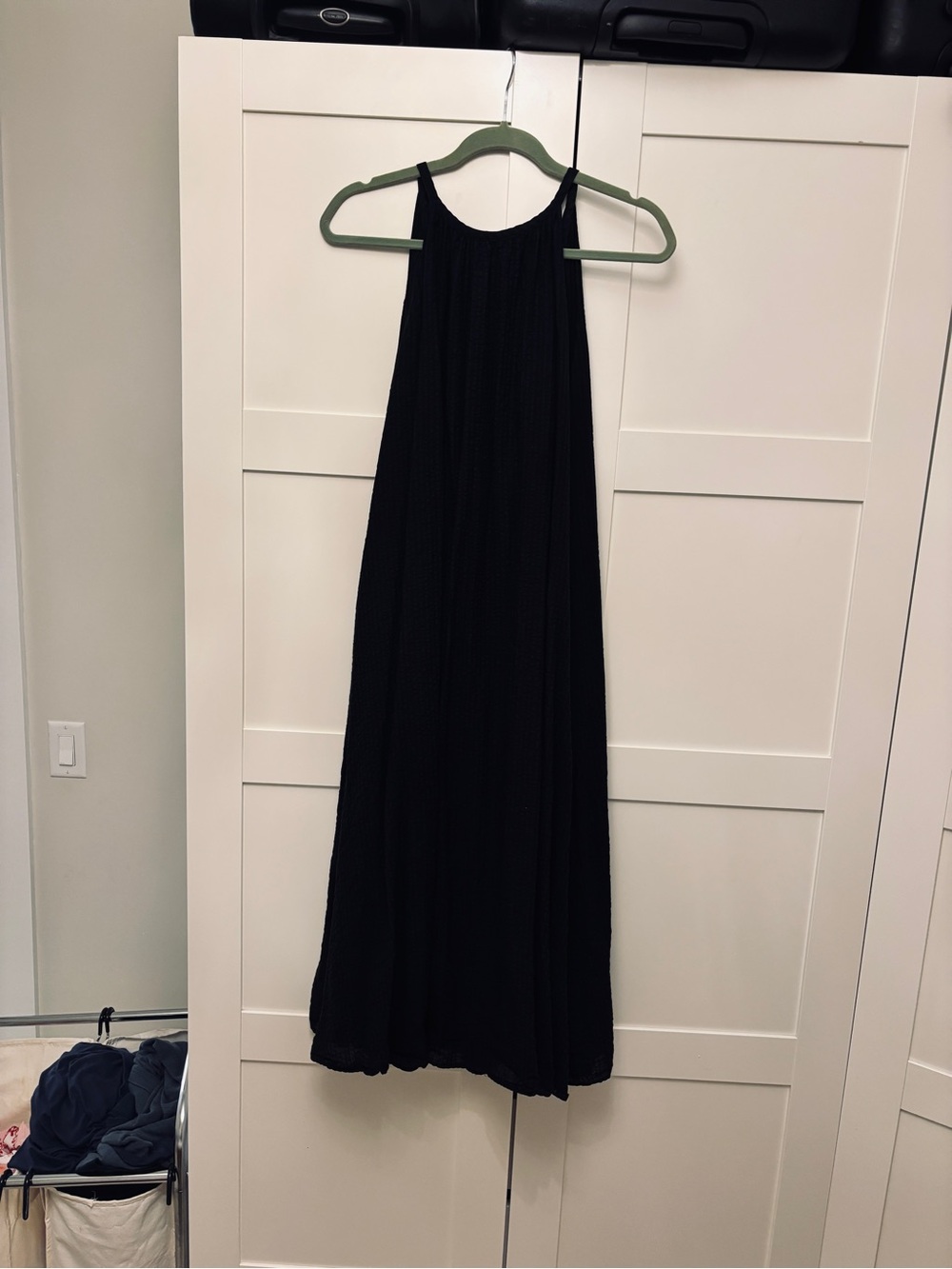 Jenni Kayne Black Halter-Style Maxi Dress